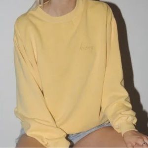 Brandy Melville Honey Sweatshirt